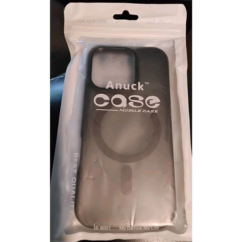 Silicone Magnetic Anuck Case IS 9001 My Device My Life  iPhone 16 Pro